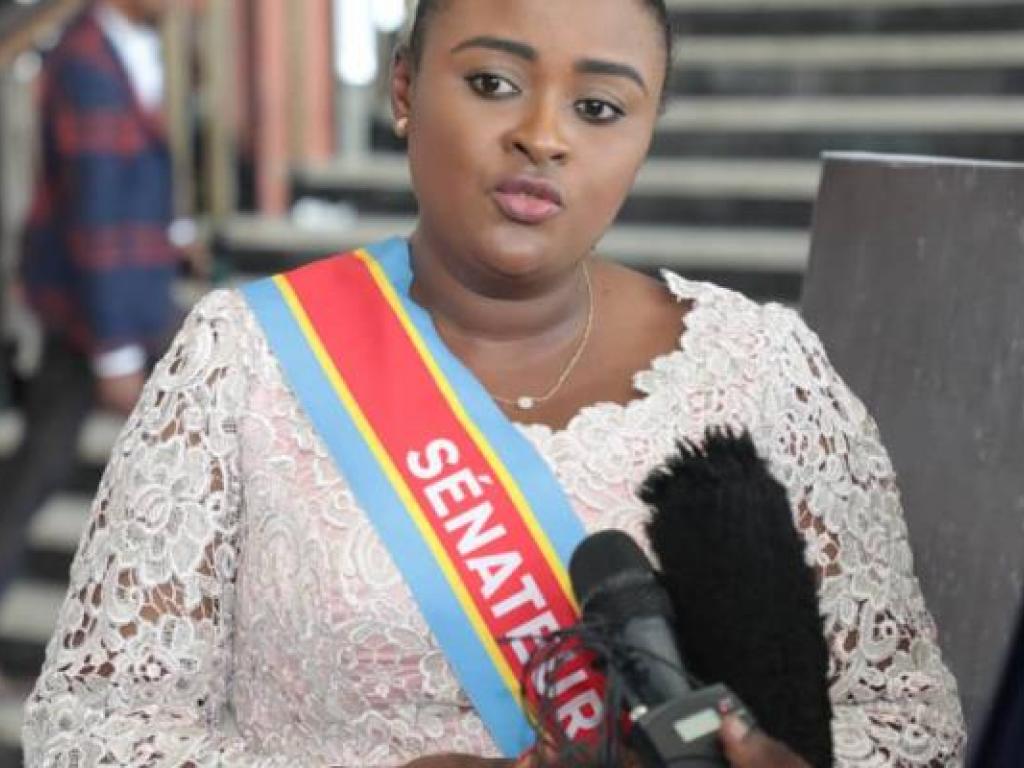 La Sénatrice Francine Muyumba