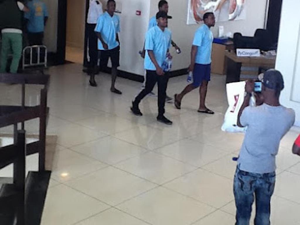 Les Léopards de la RDC dans un Hôtel de Kinshasa