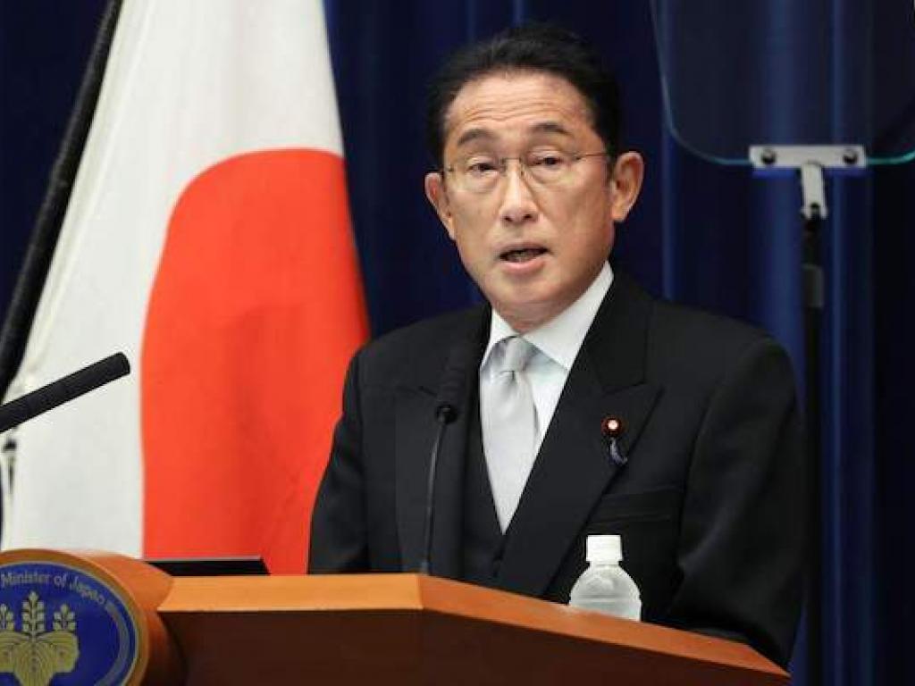 Le Premier ministre japonais, Fumio Kishida