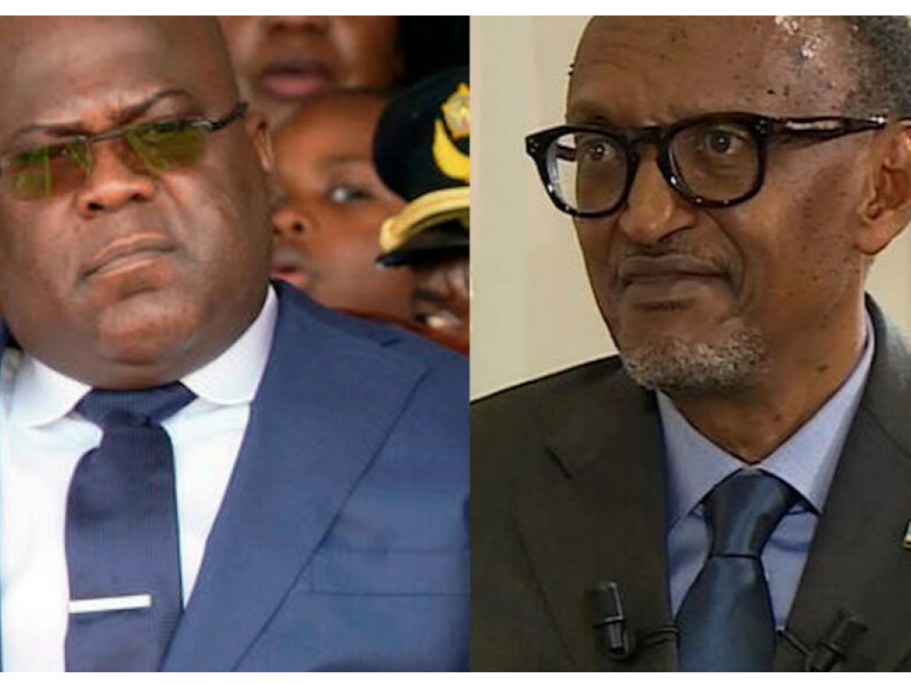 Le président congolais Félix Tshisekedi & le président Paul Kagame © Jerome Delay AP - RFI