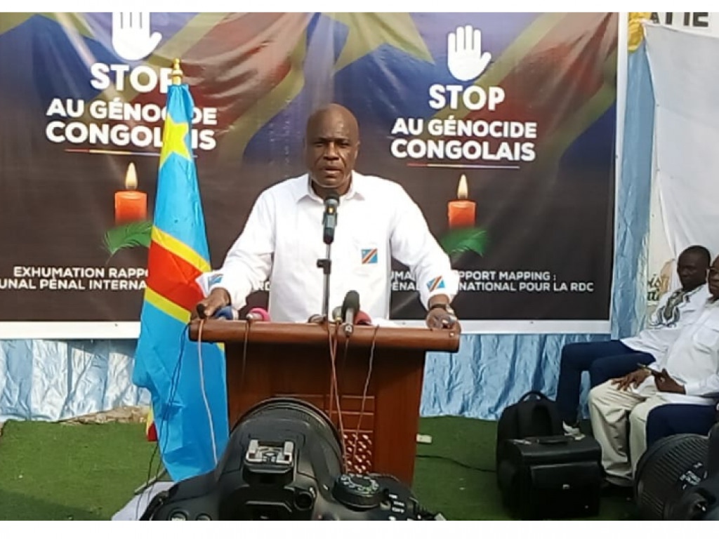 Martin Fayulu :"  Les congolais sont en train d’être tués simplement parce-que Dieu leur a donné un pays extrêmement riche en minerais et ressources naturelles."
