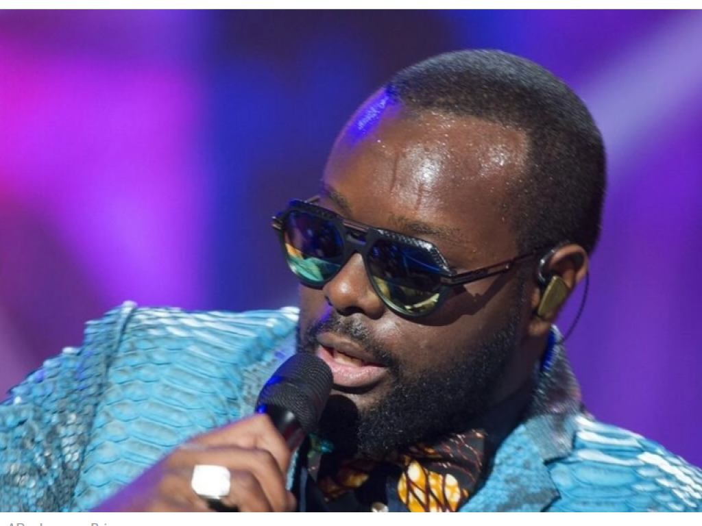 Le rappeur Gims. AP - Jacques Brinon