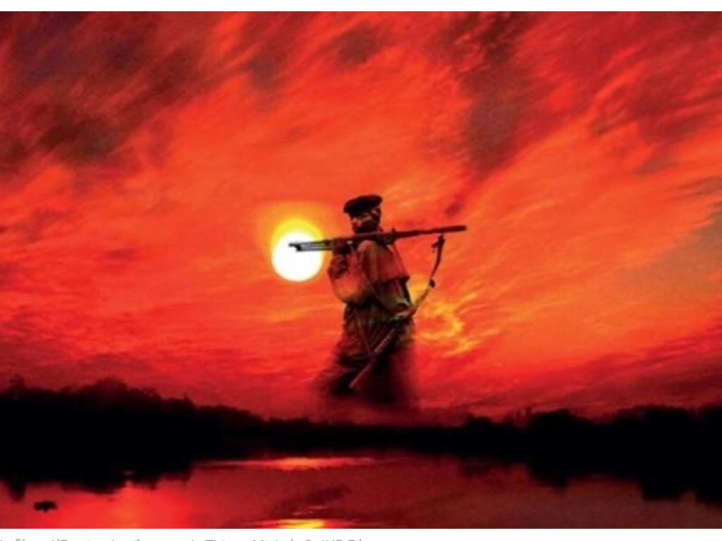 L’affiche (détail) du film « L’Empire du silence », de Thierry Michel. © JHR Films