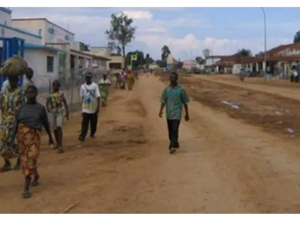 Une vue de la ville de Bunia en Ituri. 