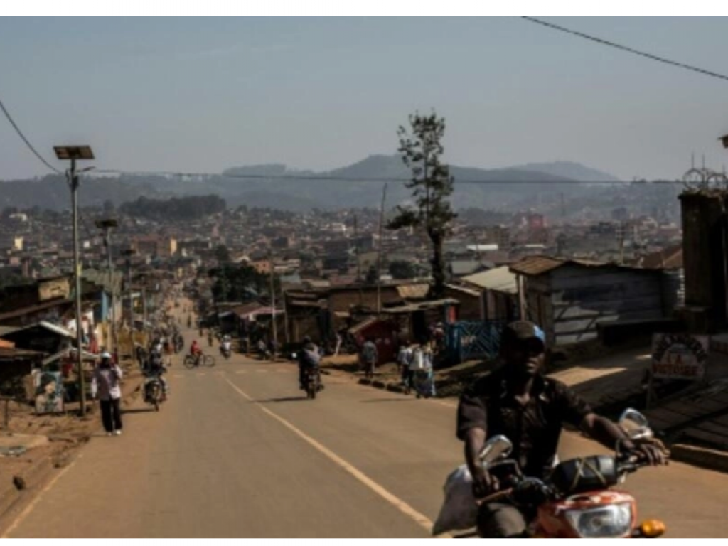 Une vue de la ville de Butembo située dans le Nord-Kivu (est de la RDC), le 9 mars 2019. © JOHN WESSELS/AFP