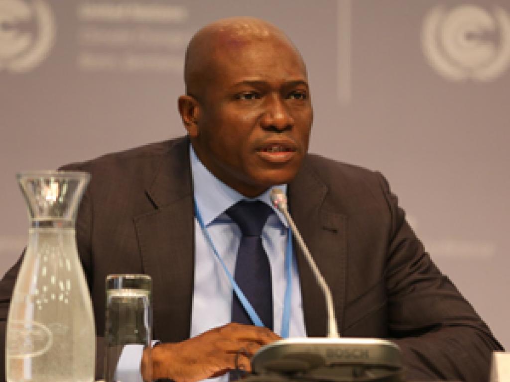 Tosi Mpamu-Mpanu, expert en developpement durable et finance climatique.