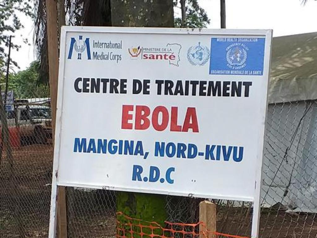 Le centre de traitement Ebola de Mangina, commune rurale située à 30 Km au Nord-Est de la ville de Beni où avaient été détecté les premiers cas d'Ebola au Nord-Kivu. Radio Okapi/ Ph. Martial Papy Mukeba