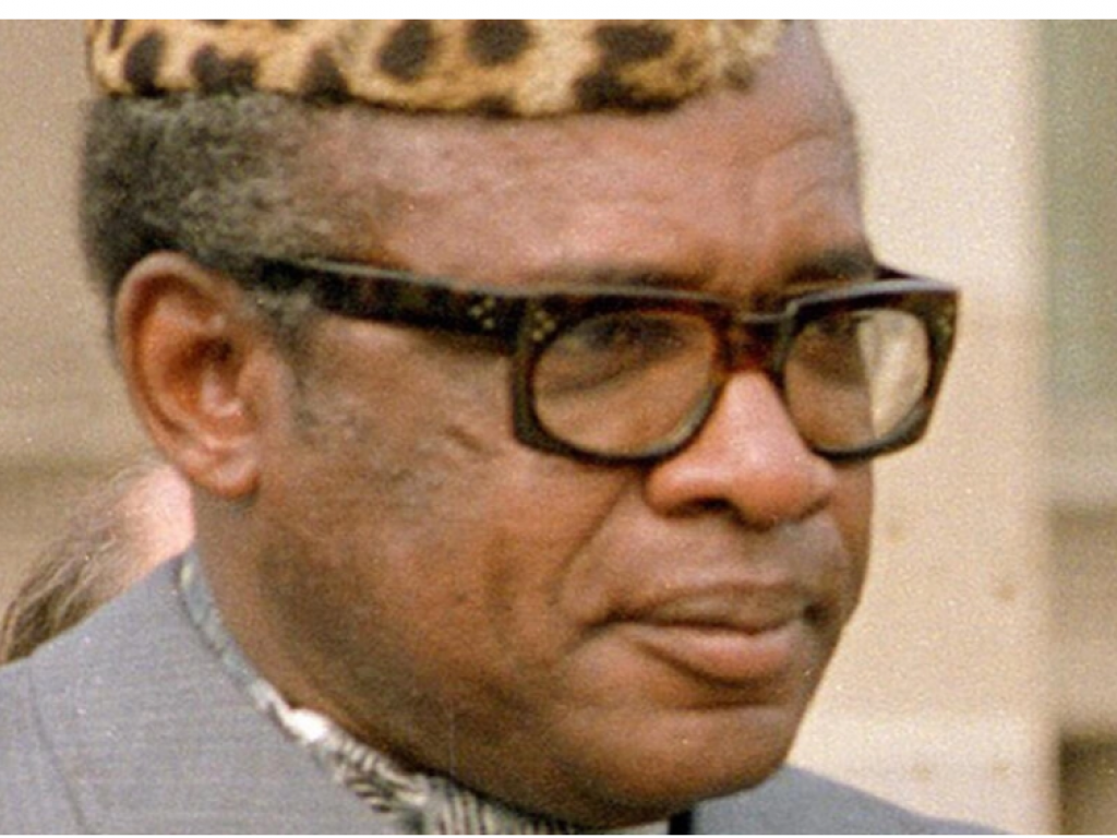 L'ancien président du Zaïre (actuel RDC), Joseph-Désiré Mobutu dit Mobutu Sésé Séko en 1983. © Frank Hall/Wikimedia.org