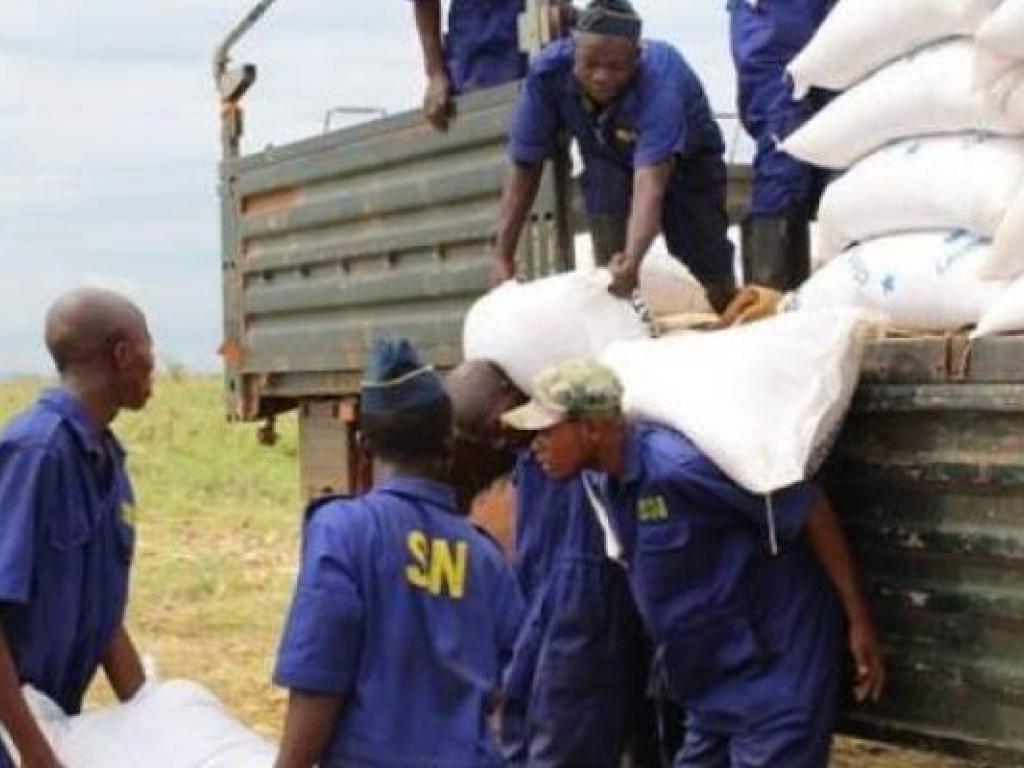 Le Service national au Centre agricole de Kaniama Kasese dans la province du Haut-Lomami.