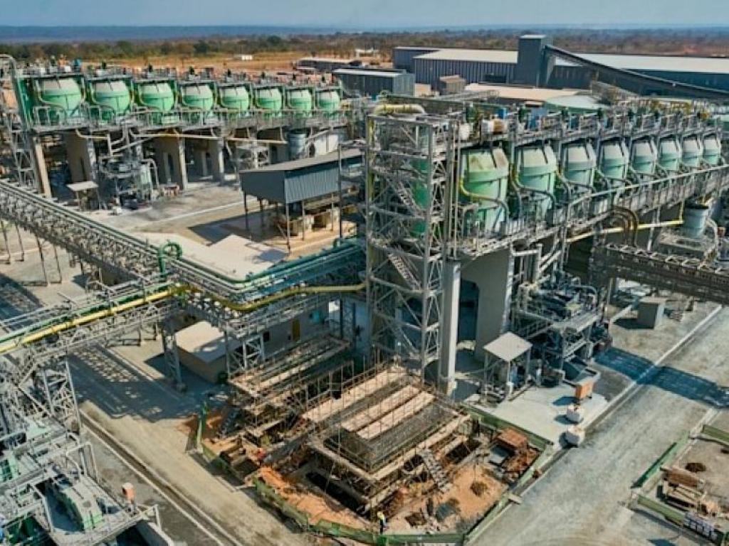Usine Kamoa Copper dans le Lualaba