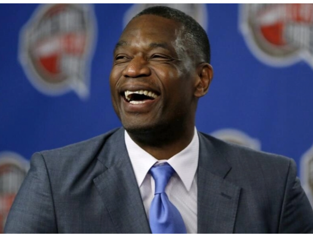Le basketteur congolais Dikembe Mutombo, ici le 14 février 2015 à New York, quelques semaines avant son entrée au Hall of Fame de la NBA. AP - Julio Cortez