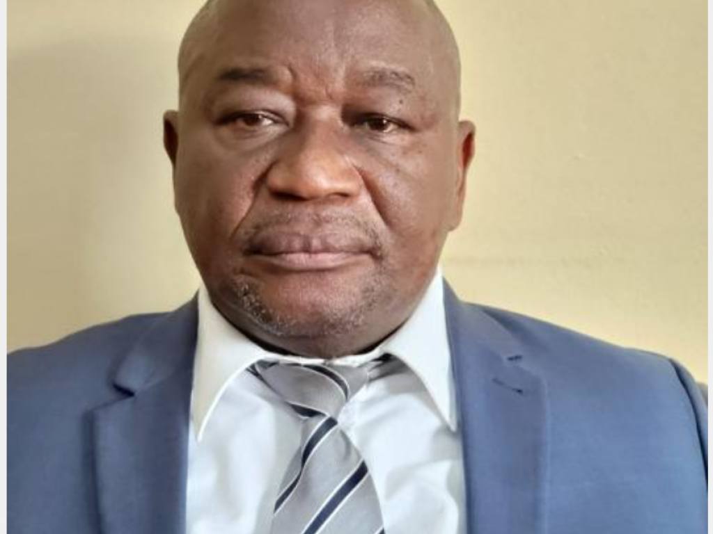 Le vice-président de la Fédération internationale pour des droits humains (FIDH) et président de la Ligue des électeurs, Paul Nsapu. Photo Droits Tiers.