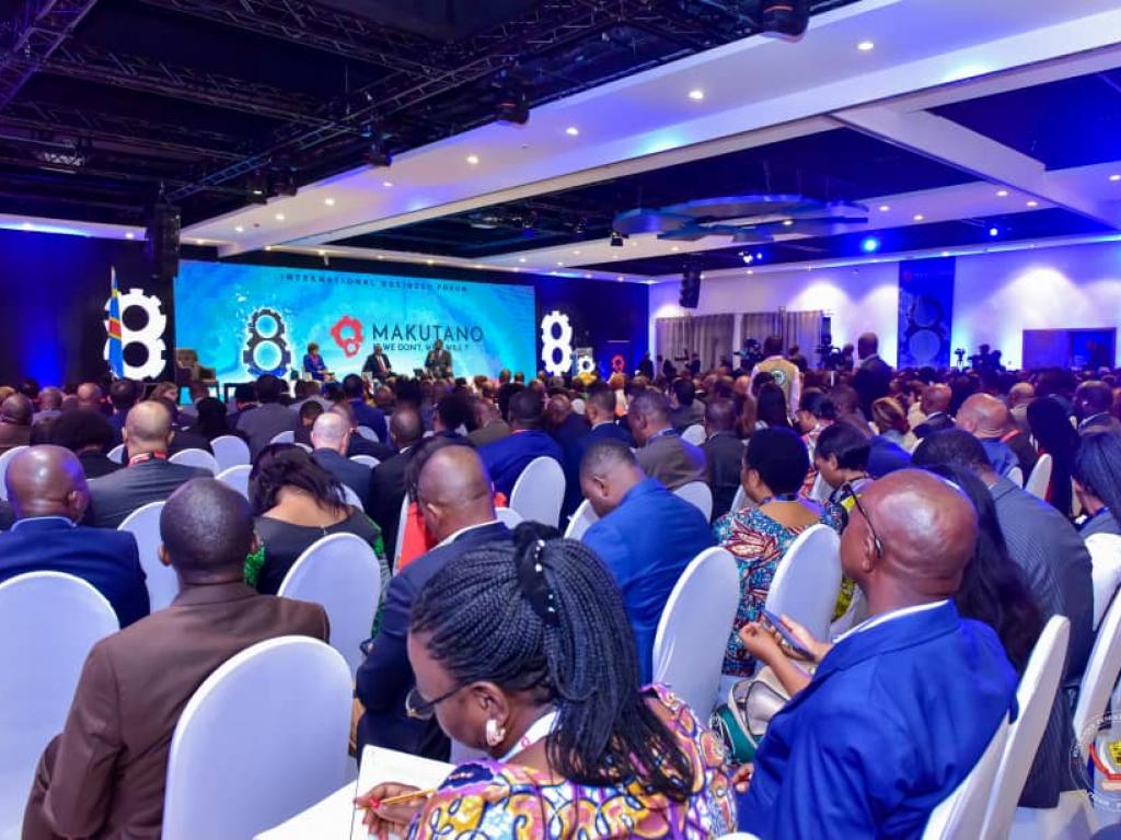 Une vue de la 8eme edition du Forum d' affaires Makutano