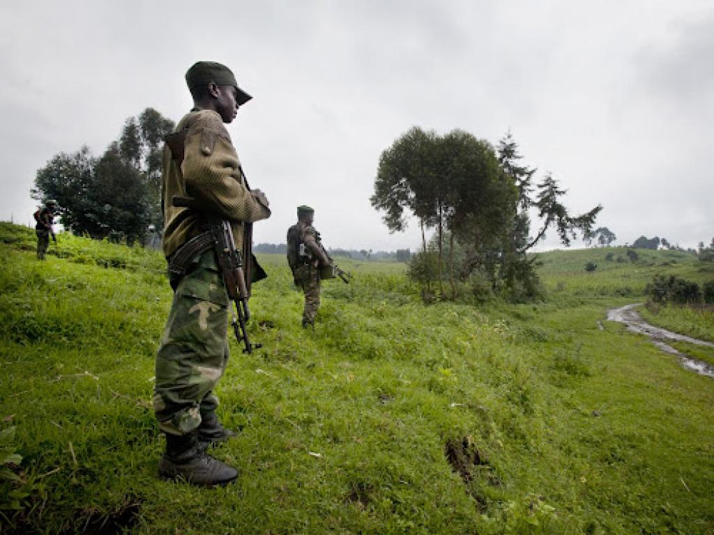 Photo d'illustration) Des soldats congolais au Nord-Kivu le long de la frontière avec le Rwanda. © MONUSCO/Sylvain Liechti