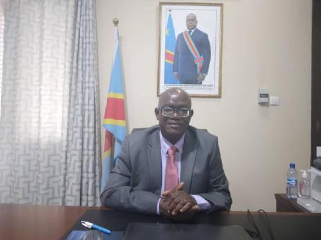 Professeur Léon KYABOBA, deuxième vice-président du Conseil économique et social. Kinshasa, le 28 septembre 2022. Radio Okapi/Ph. Alain Irung