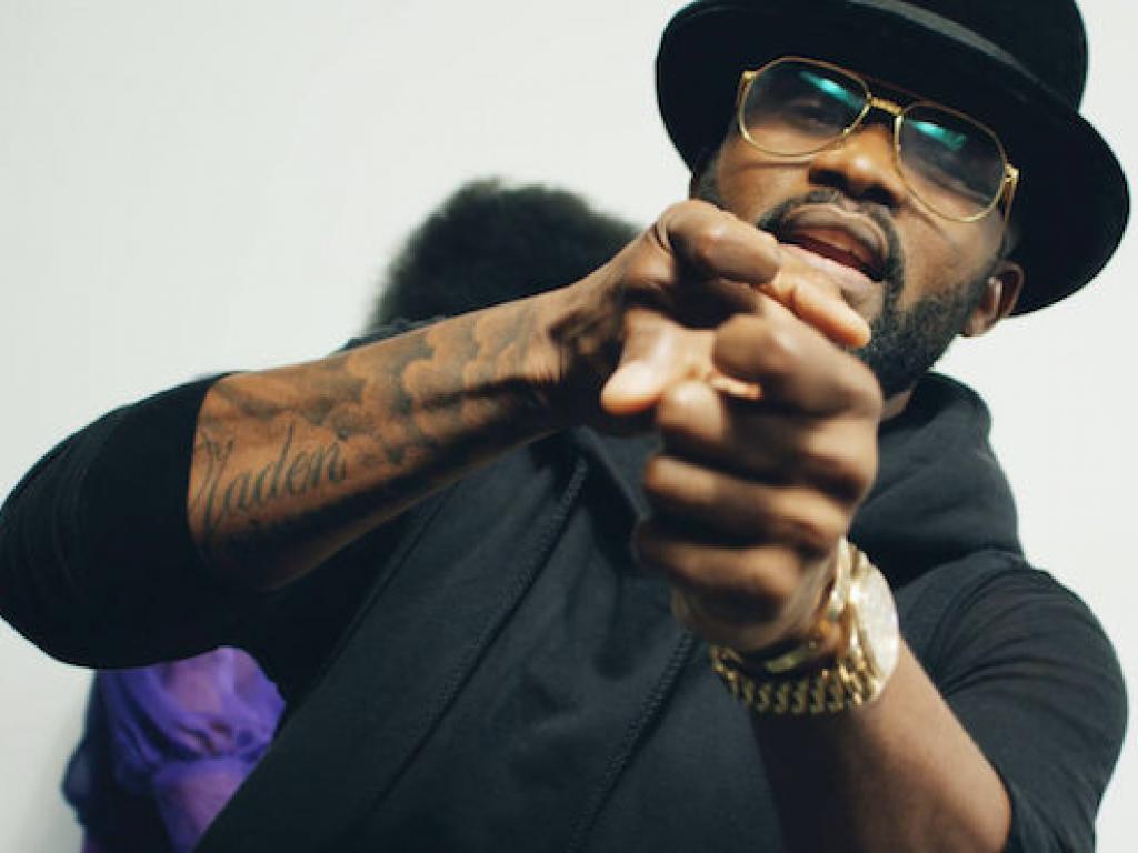 L' artiste chanteur Fally Ipupa durant un tournage de clip