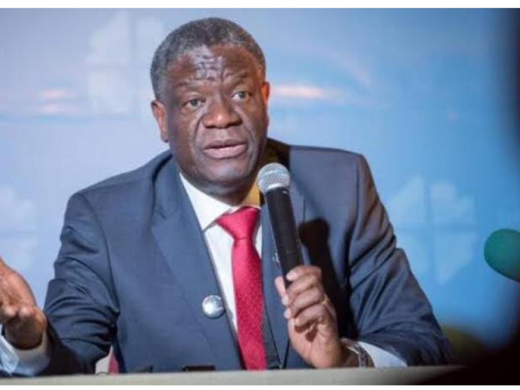 « Être protégé par les gens qui nous entourent ce n’est pas une fierté, j’aurais bien souhaité que ça soit des jeunes congolais qui me protègent », a affirmé Denis Mukwege.