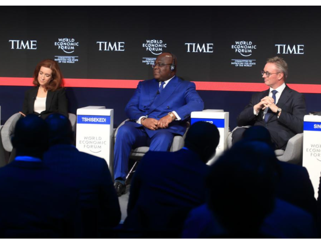 Felix Tshisekedi au Forum de Davos pour attires des investisseurs 