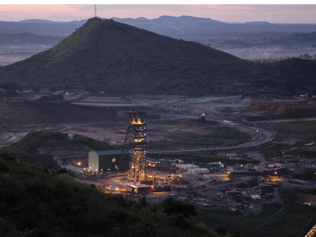 Une mine d'or en République démocratique du Congo. Getty images/Simon Dawson/Bloomberg