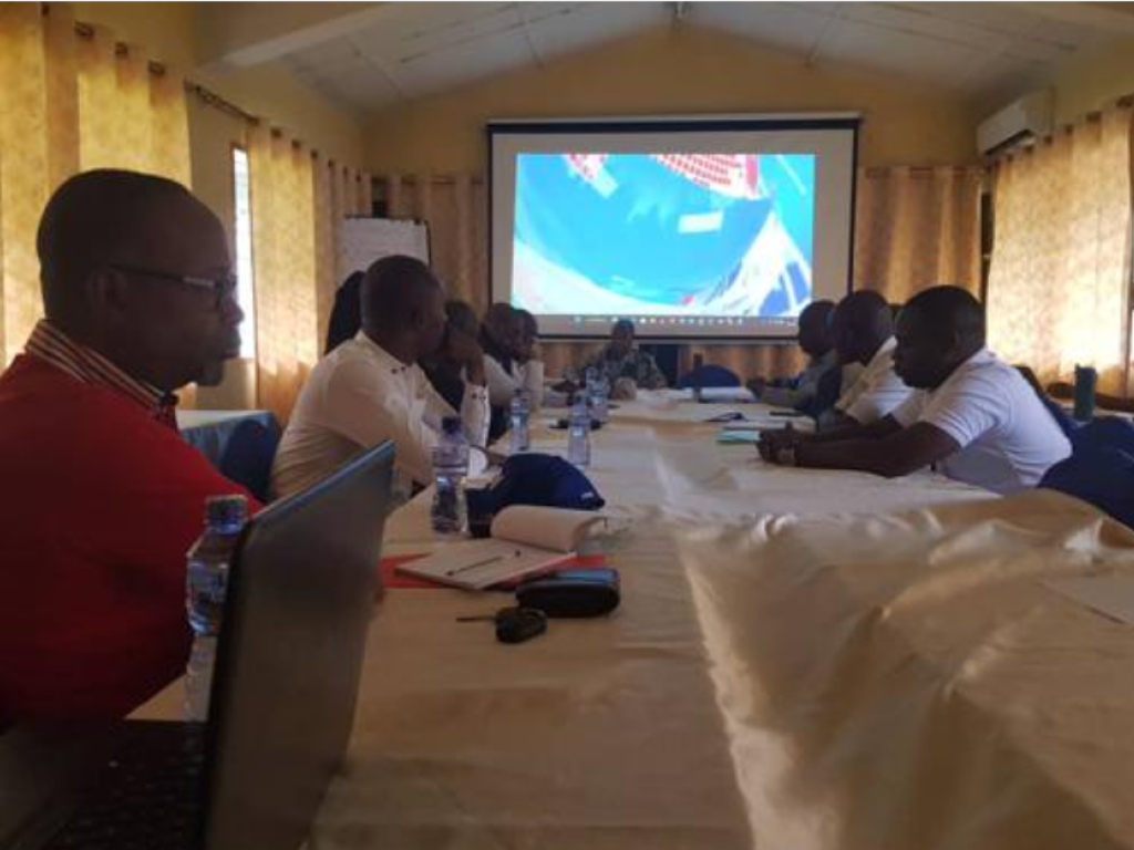 Vue de la réunion des membres du Cadre de concertation de la société civile pour l’observation des élections (CDCE), jeudi 19 janvier 2023. Radio Okapi/Ph. Jean-Désiré Kanyama.