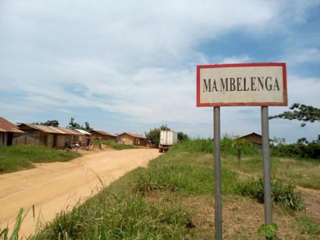 Entrée de la localité Mambelenga dans le territoire d’Irumu en Ituri. Radio Okapi/Photo Marc Maro Fimbo.