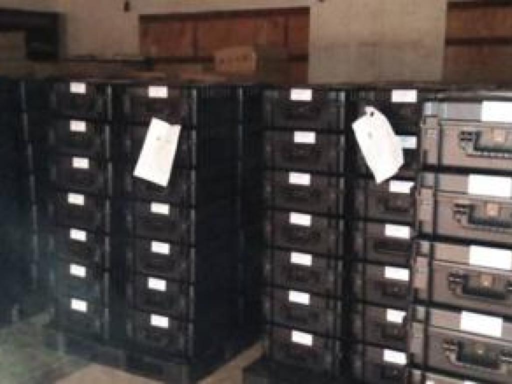 17 tonnes de matériel électoral arrivées, dimanche 29 janvier 2023, à Kindu pour l’opération d’enrôlement des électeurs de la province du Maniema. Radio Okapi/Ph. Florence Kiza