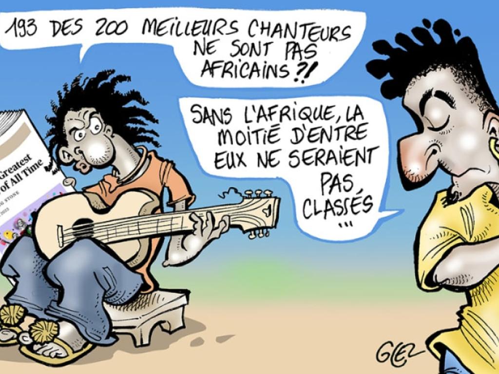 Le « top 200 » de Rolling Stone ne comporte que sept artistes africains. © Damien Glez