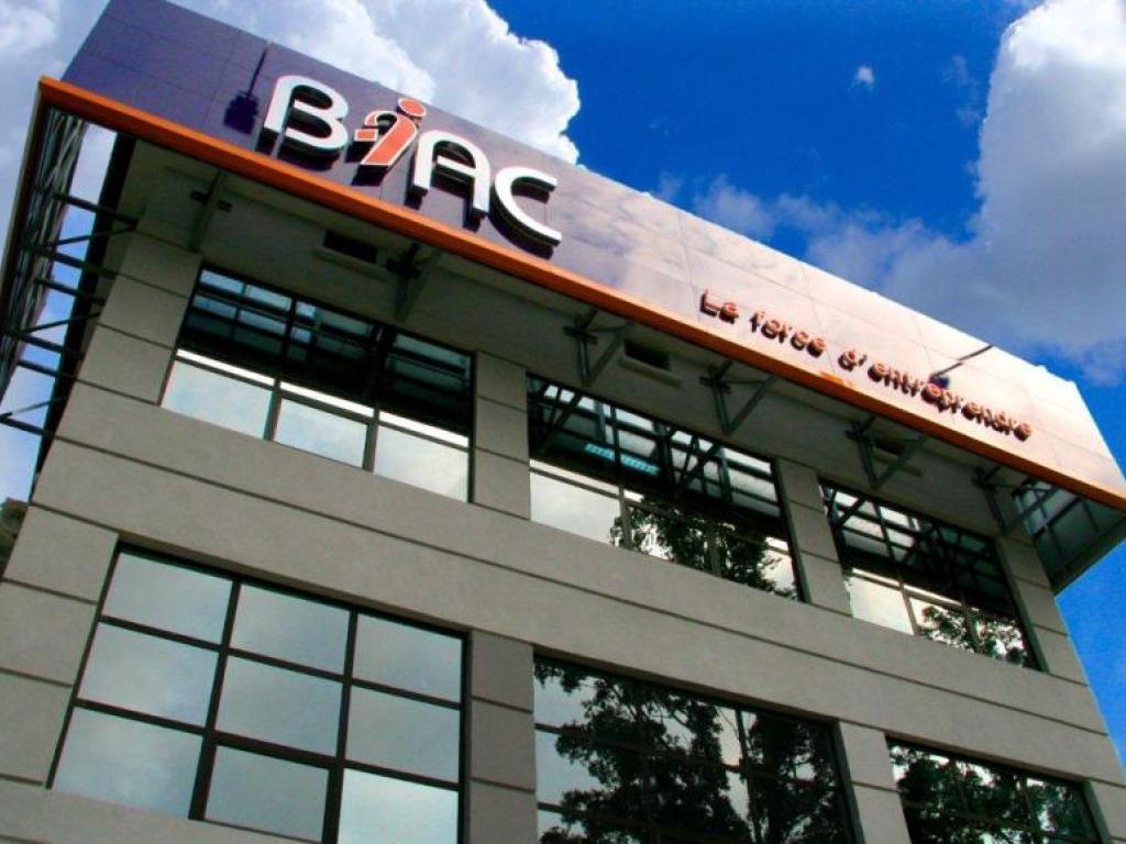 Une des anciennes agences de la Biac à Kinshasa
