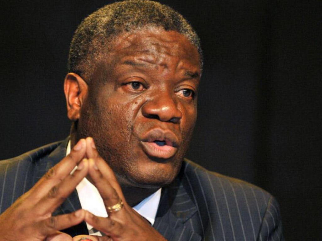 Candidat président de la République voulu par les intellectuels congolais, le Nobel Mukwege a l’étoffe nécessaire pour apporter le changement au pay @Photo Droits tiers