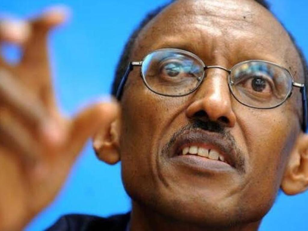 Le President Paul Kagame du Rwanda