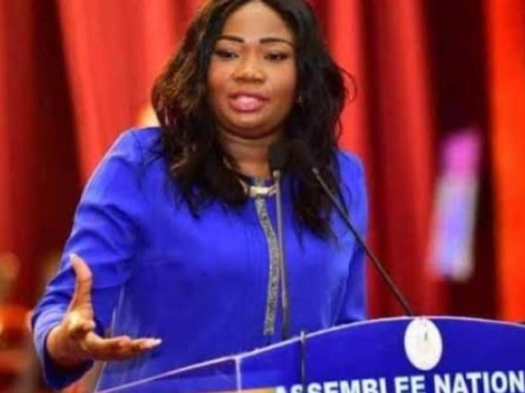 Christelle Vuanga, députée nationale et présidente de la commission Genre au parlement