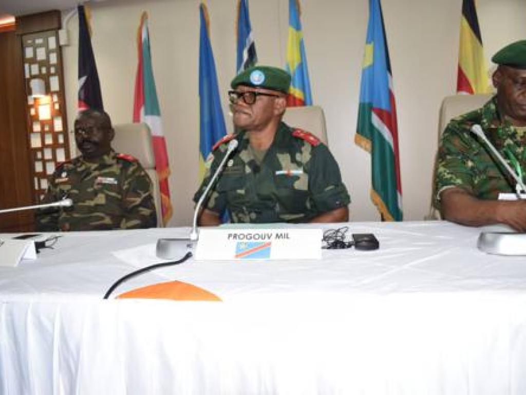 [Illustration] Cloture rencontre experts militaires EAC à Goma Radio Okapi/Ph. Bernardin Nyangi