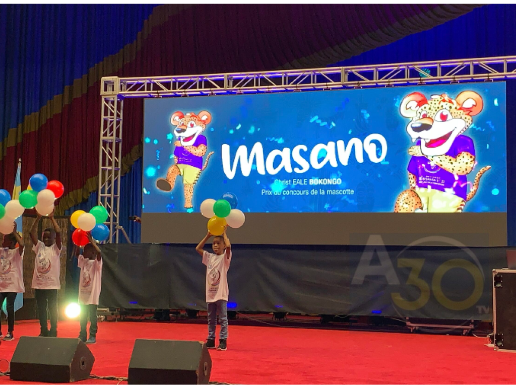 Le léopard Masano est la mascotte officielle des Jeux de la Francophonie 2023, prévus à Kinshasa du 26 juillet au 6 août. Il a été présenté le 9 mars. 