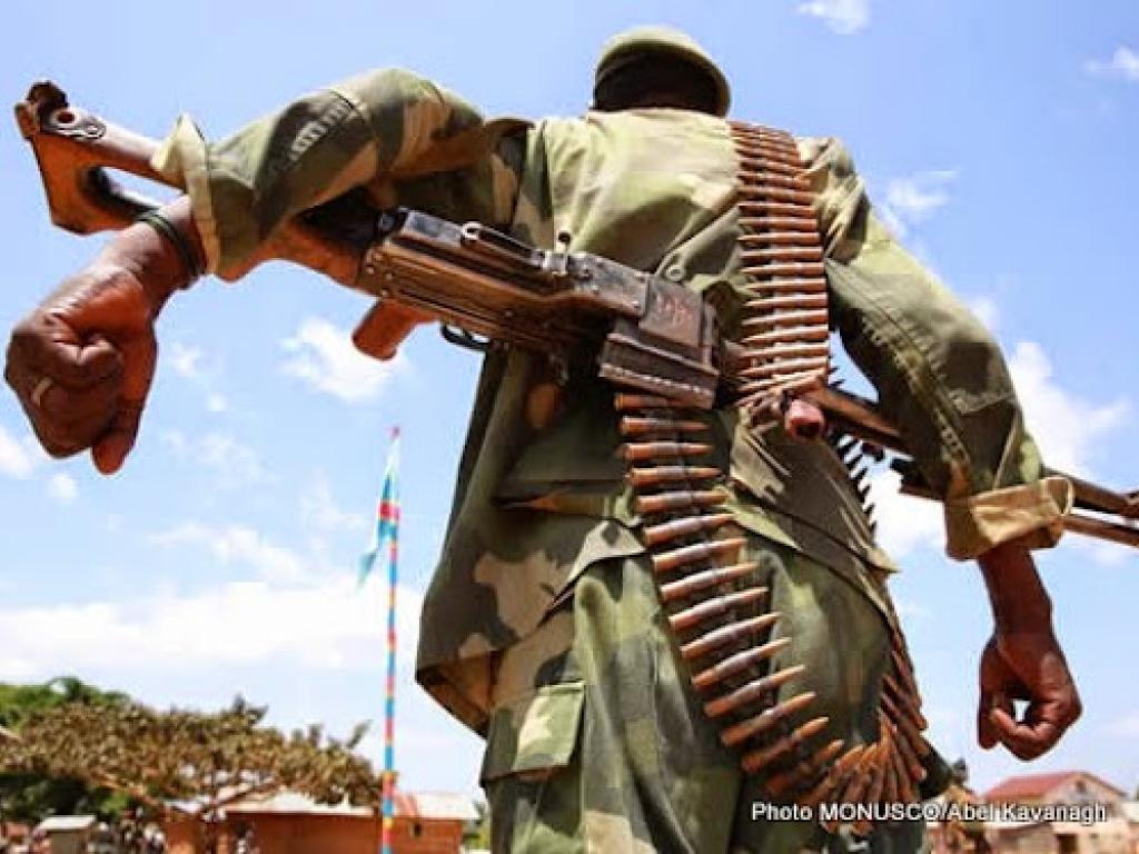 [Archives] Un militaire des Forces armées de la République démocratique du Congo (FARDC) à Eringeti dans la province du Nord-Kivu le 5 décembre 2014. Photo MONUSCO/Abel Kavanagh