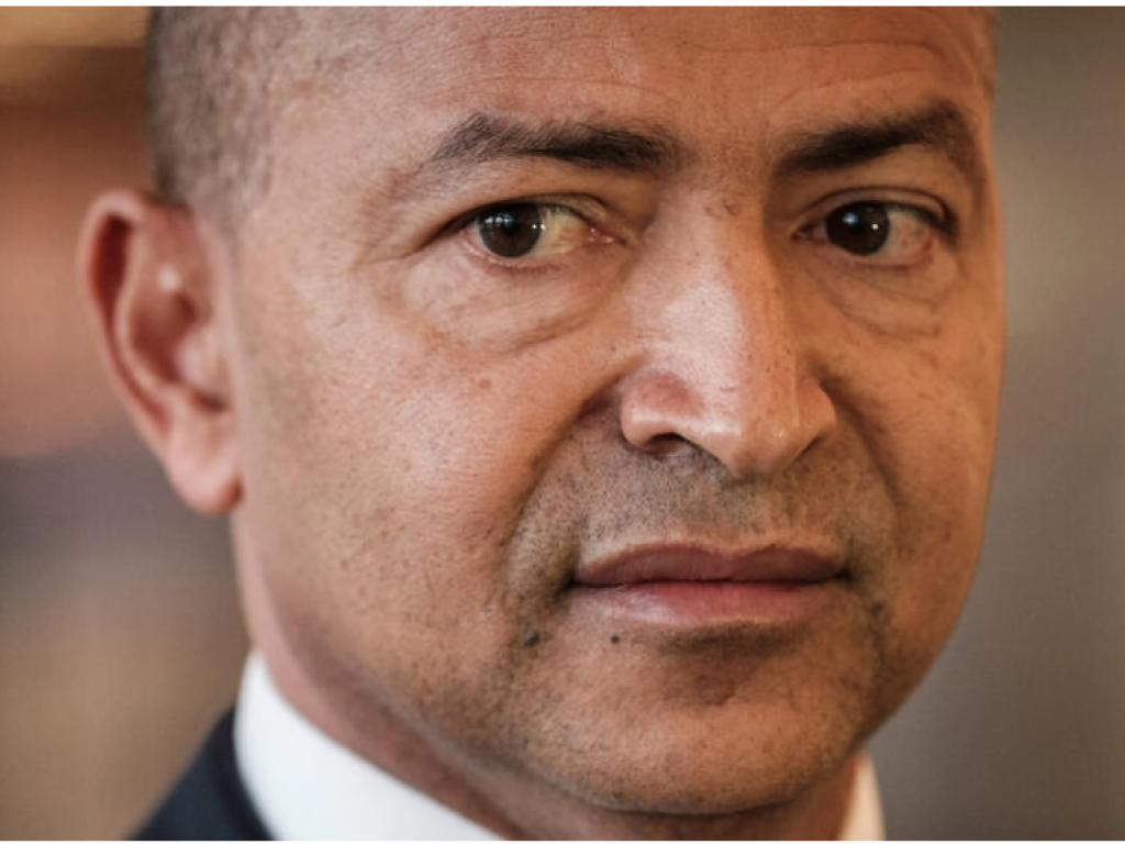 L'opposant congolais Moïse Katumbi, le 27 avril 2018. © YASUYOSHI CHIBA / AFP