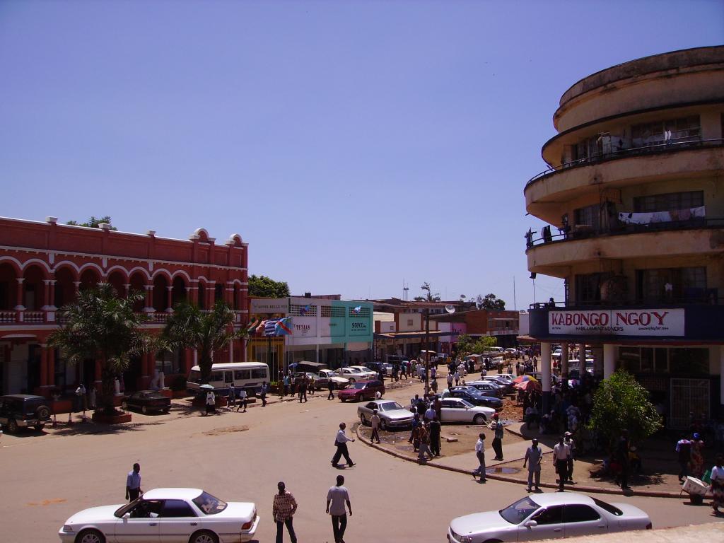 Une vue de la ville de Lubumbashi.