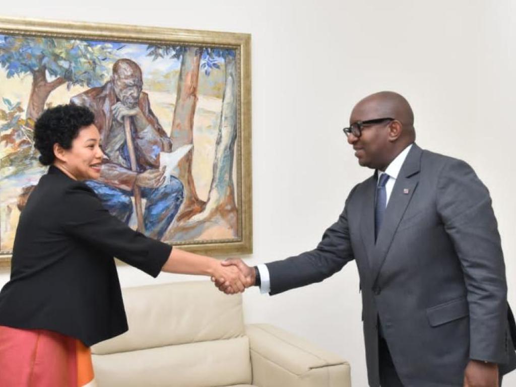 Cette délégation a été conduite par la Directrice des Politiques publiques pour l'Afrique
