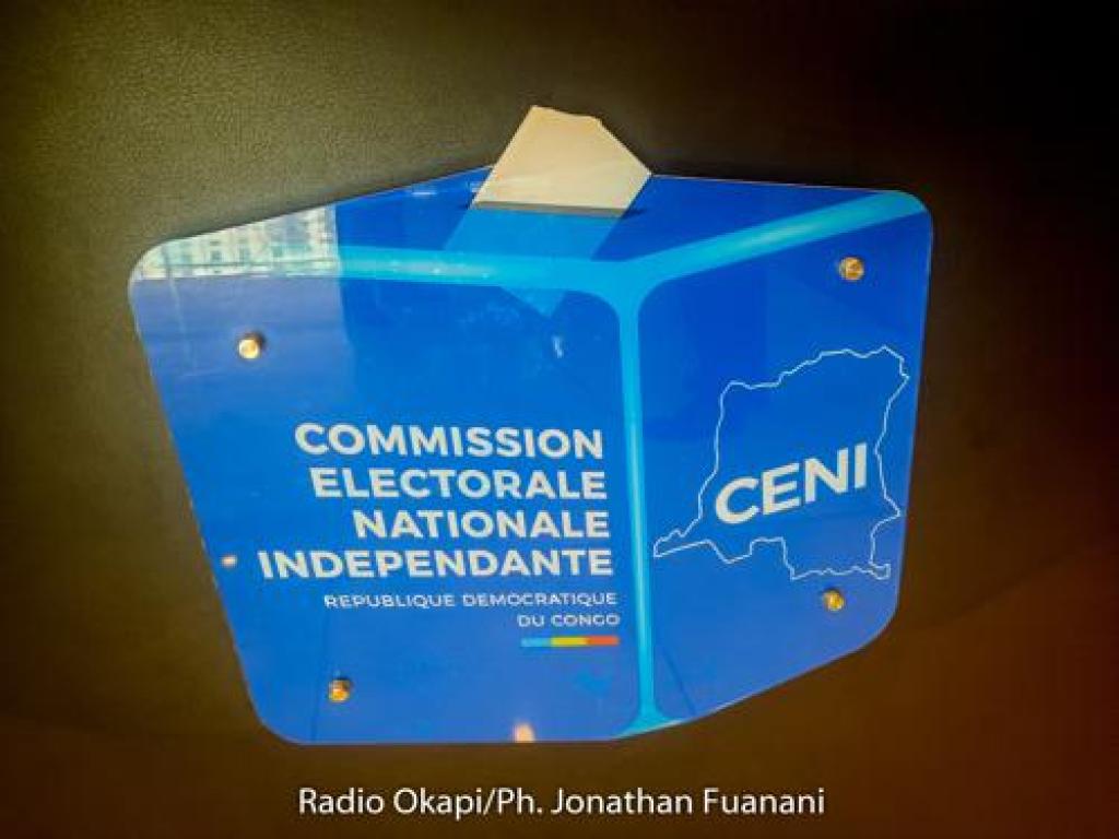 Logo de la CENI. Radio Okapi.Ph/ Jonathan Fuanani
