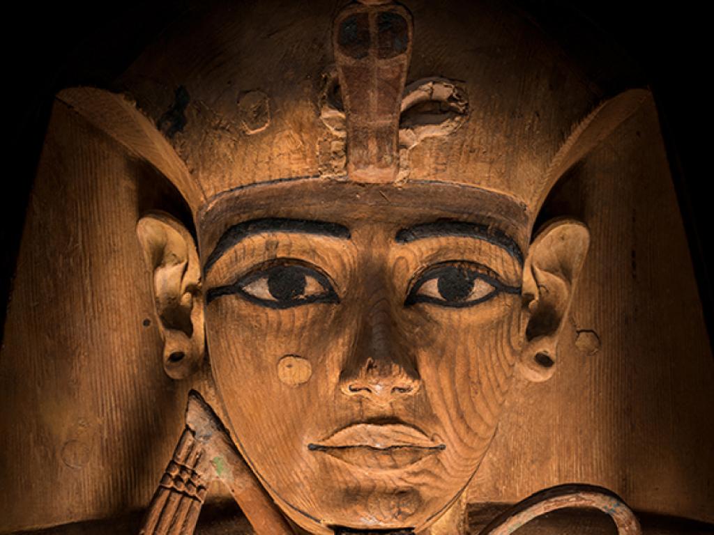 Le cercueil de Ramsès II en cèdre. © Sandro Vannini, Laboratoriorosso/World Heritage Exhibitions