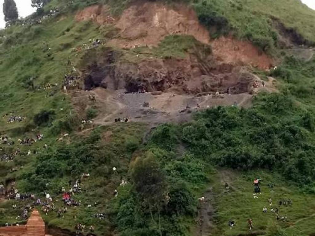 Illustration) Vue d’un site d'exploitation des minerais proche de Rubaya dans le Masisi au Nord-Kivu, 25 novembre 2020, Photo Radio Okapi/Denise Lukesso
