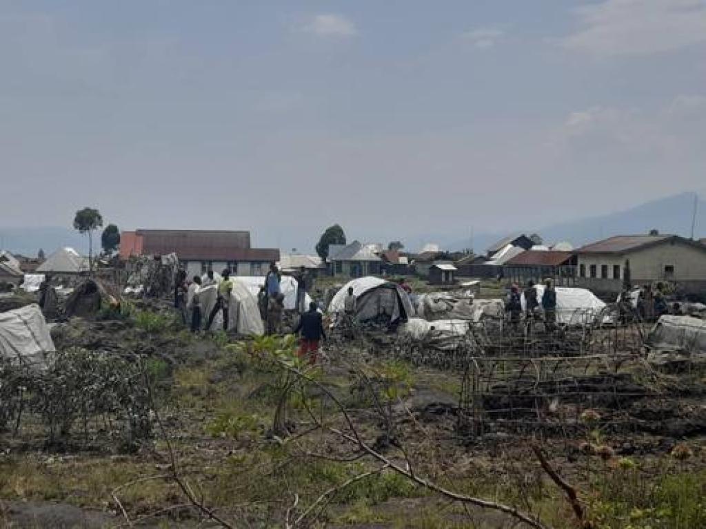 Situation précaire des déplacés en provence de Masisi. Le 13 février 2023 Radio Okapi/Ph. Sifa Maguru