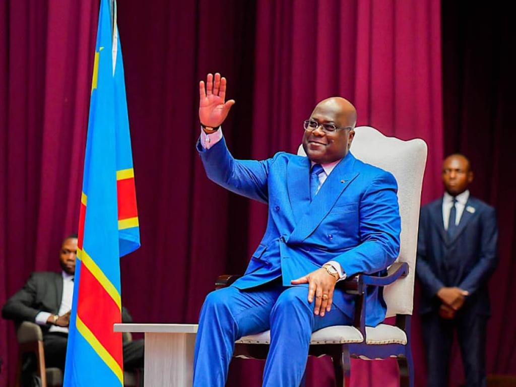 Le président de la RDC Félix Tshisekedi, en mars 2023. © DR