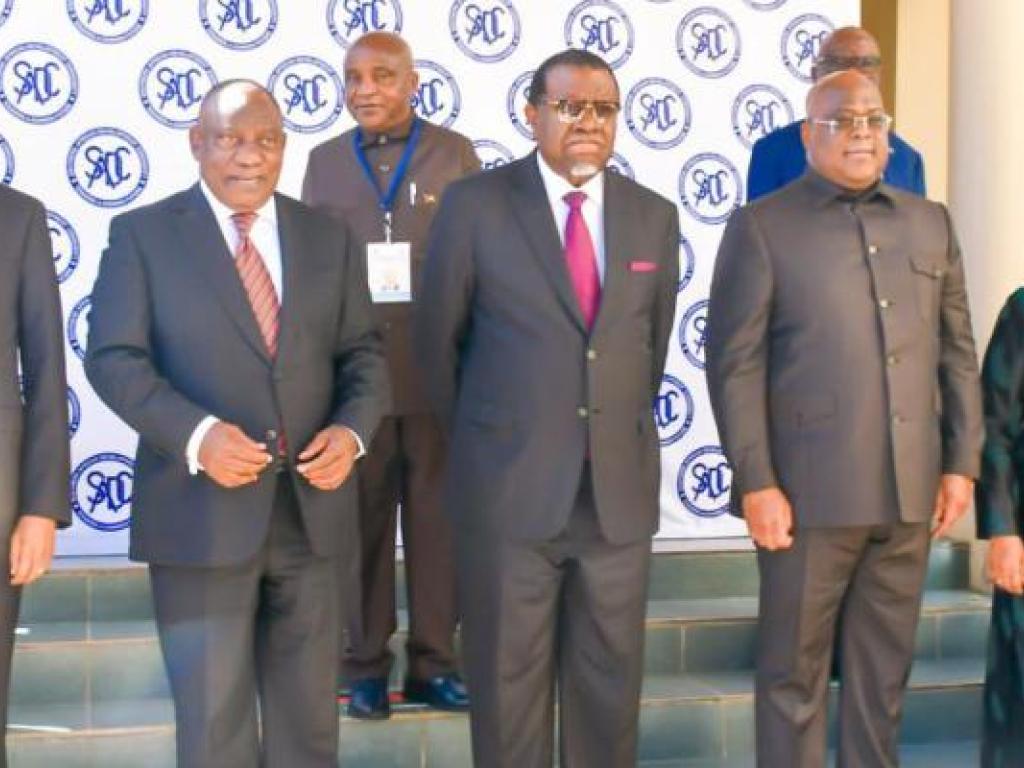 Les dirigeants de la SADC présents à Windhoek
