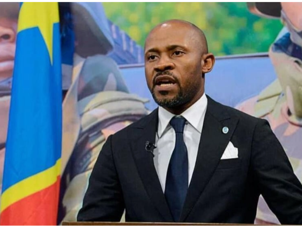Patrick Muyaya, ministre de la Communication et des Médias, porte-parole du gouvernement de la République démocratique du Congo (Image d'illustration). © Ministère de la Communication et des Médias