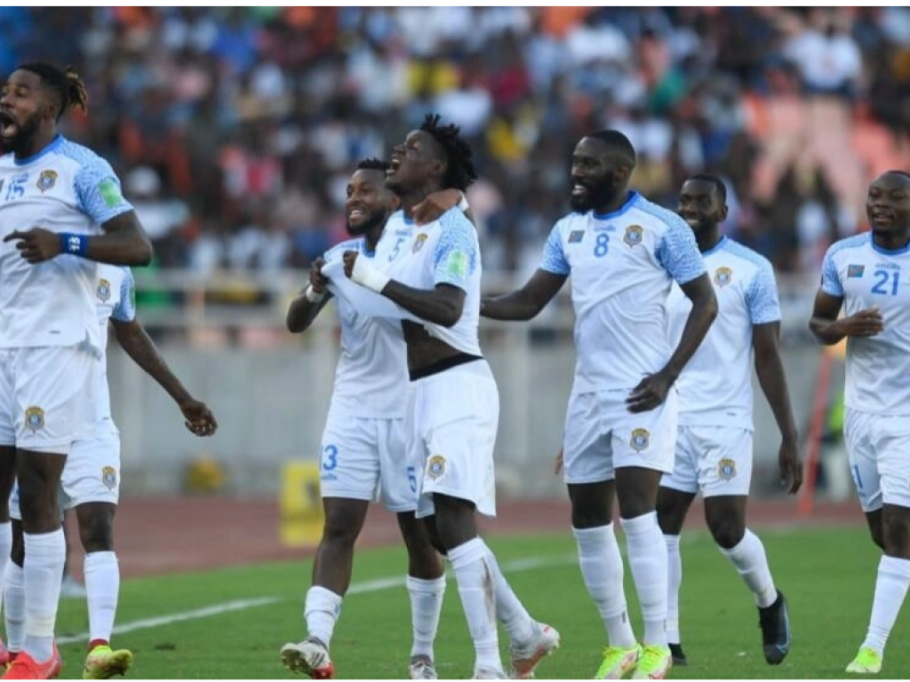 Les joueurs de l'équipe de football de la RD Congo ont battu le Gabon à Franceville. (Illustration). © Courtesy of CAF