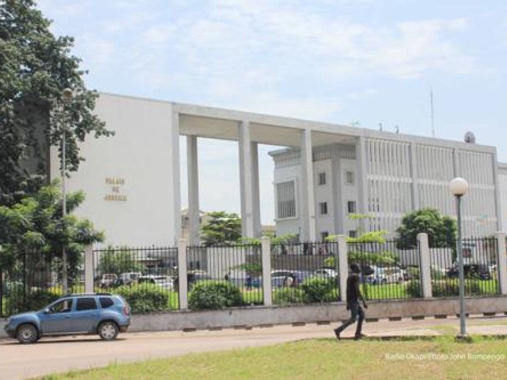 Vue du palais de Justice à Kinshasa, le 25/02/2020. Radio Okapi/Photo John Bompengo