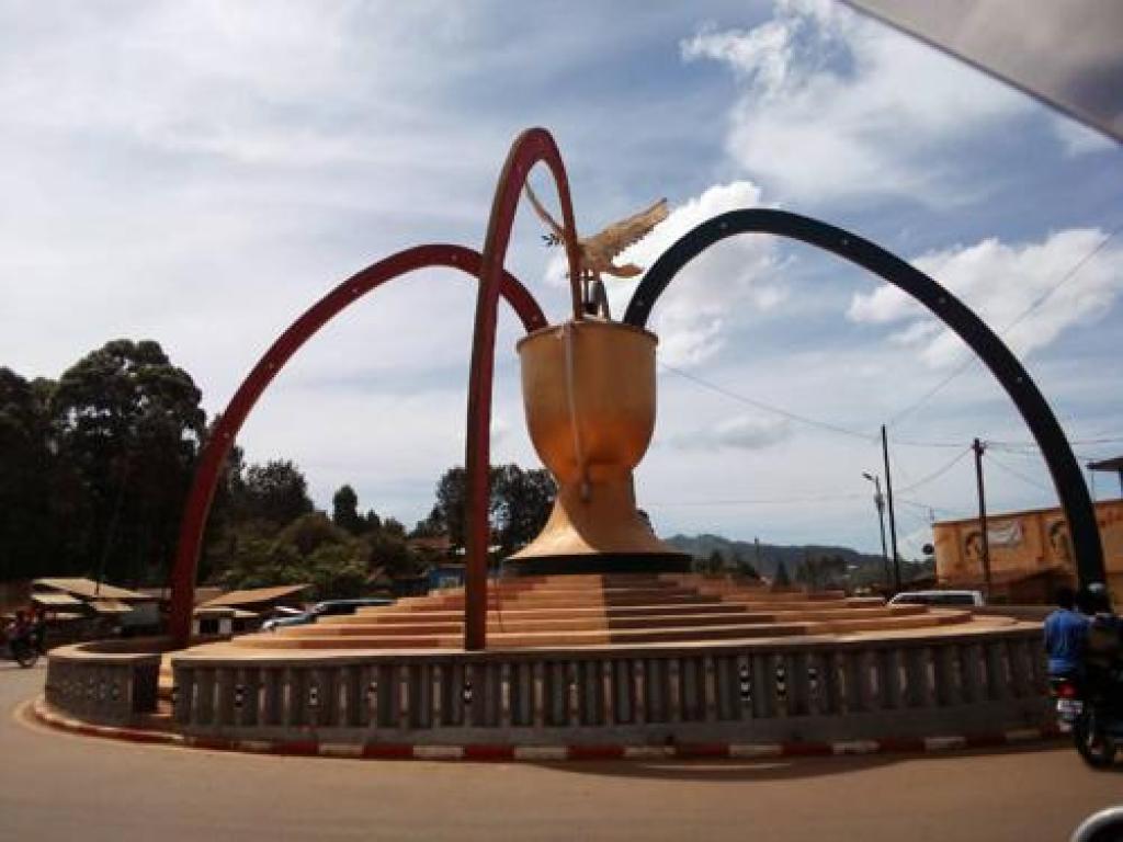 Rond-point Malu Malu dans la ville de Butembo, mai 2022. Radio Okapi.Ph/ Blaise Makasi