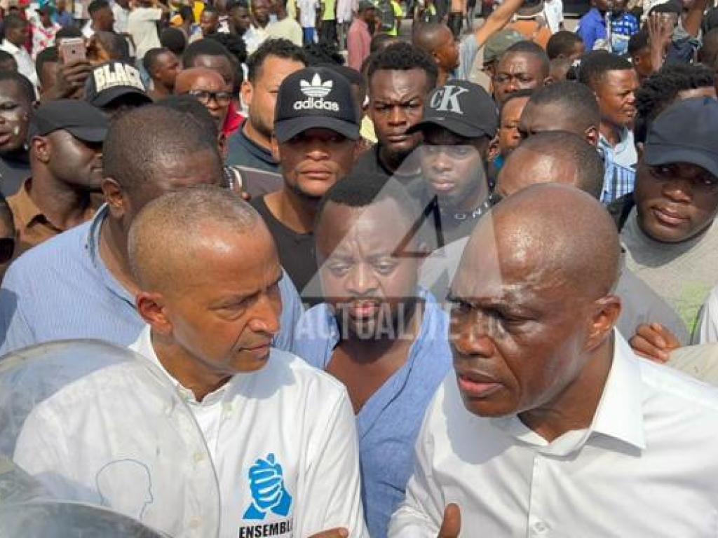 Martin Fayulu, Moise Katumbi, Matata Ponyo et Delly Sesanga