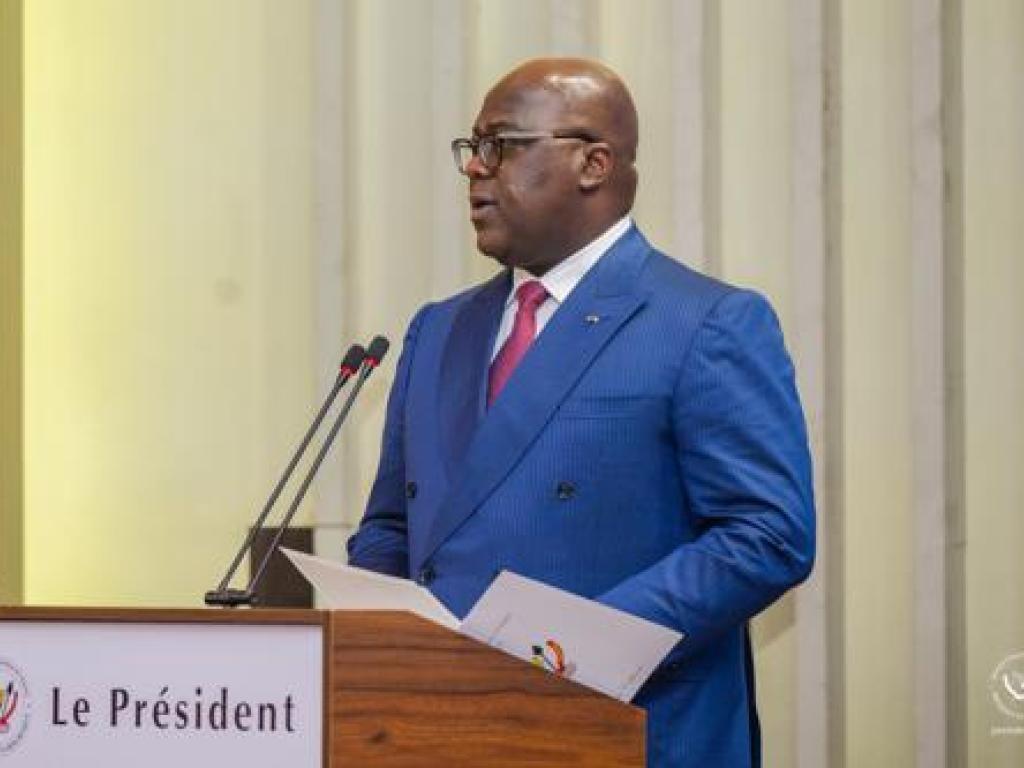 Publié le jeu, 13/07/2023 - 13:33 | Modifié le jeu, 13/07/2023 - 15:31  share tweet Facebook Twitter  LinkedIn WordPress Messenger WhatsApp Skype Viber SMS Pinterest Email Share    Le Président Félix-Antoine Tshisekedi  le 28/06/2023<br />Présidence RDC Le Président Félix-Antoine Tshisekedi le 28/06/2023 Présidence RDC
