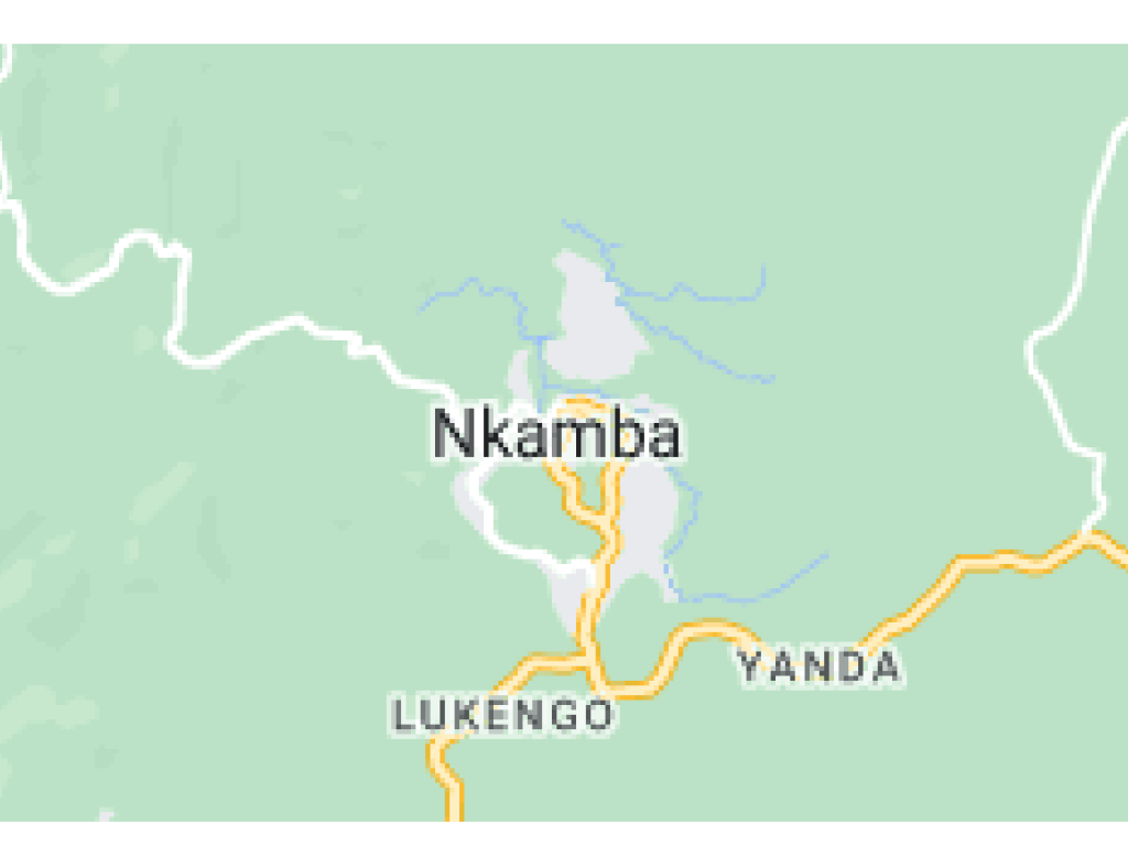 Nkamba sur la carte 